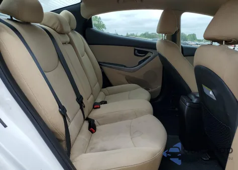 2013 Hyundai Elantra Gls z USA, uszkodzony, nr VIN 5NPDH4AE2DH167089